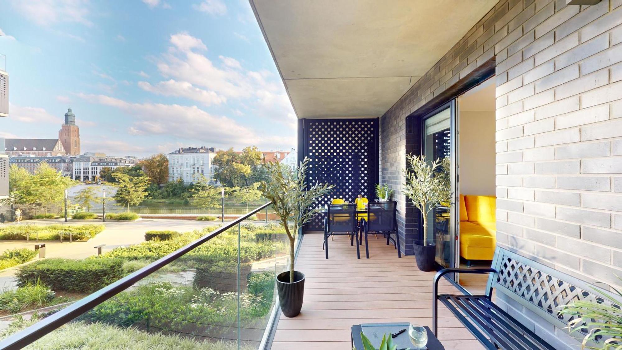 Apartament Z Tarasem I Widokiem Na Rzeke Wroapart-Pl - Apartment With Terrace And River View Wroapart Βρότσλαβ Εξωτερικό φωτογραφία